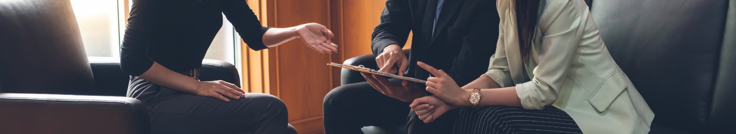 People at a business consultation